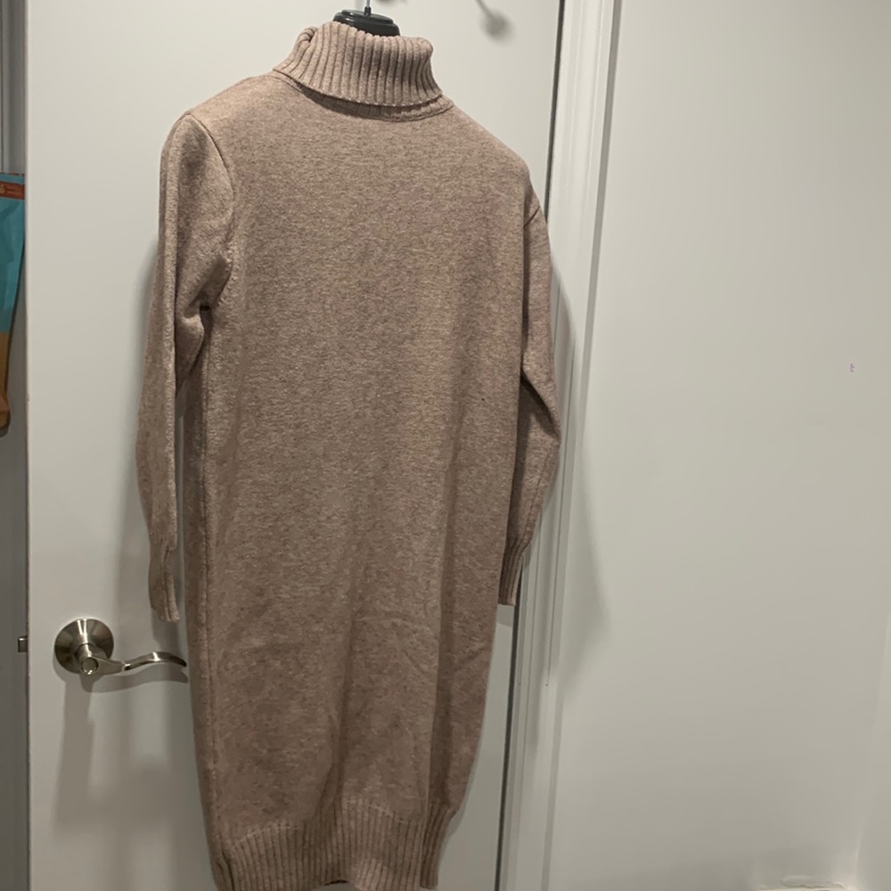 Knit Turtleneck Dress